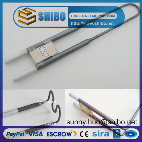 Super MoSi2 heating element,MoSi2 furnace heater, MoSi2 resistor in high temperature furnace