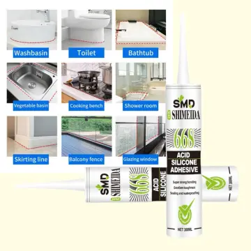 SMD668 Construction Acetic Acid Cure Silicone Sealant