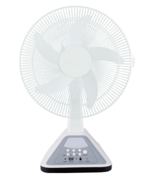 Isolfan 16 pouces ventilateur Solarcool - ventilateur solaire en plastique rechargeable avec panneau léger