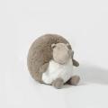 Lovely sitting furry little hedgehog plush stuffed toys