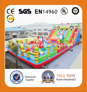 amusement park inflatable jumping castle