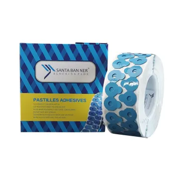 1000 PCS Glass Blocking Pads - Φακός λείανσης διπλής όψης αυτοκόλλητα