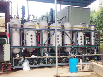 Compact Waste Water Evaporator with Energy Recovery
