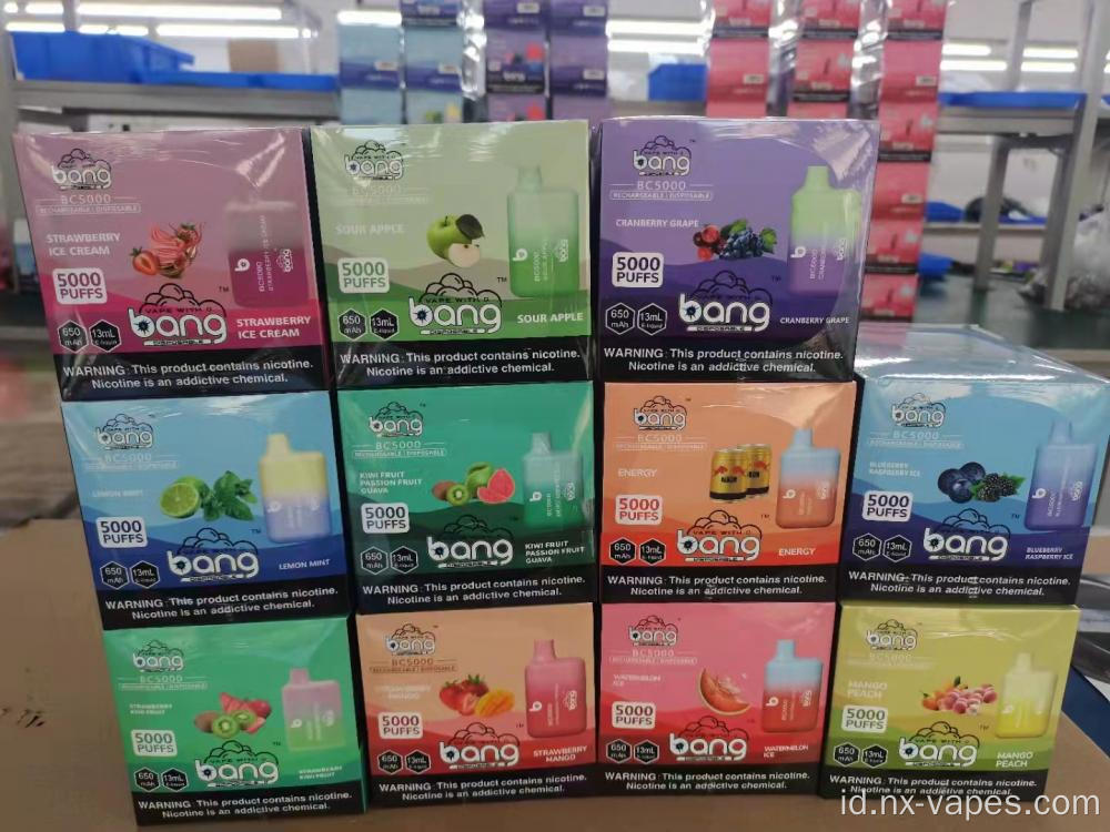 Bang bc box 5000 puffs