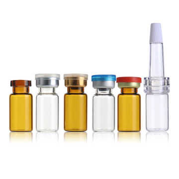 Wholesale sterile injection bottles amber clear glass vials