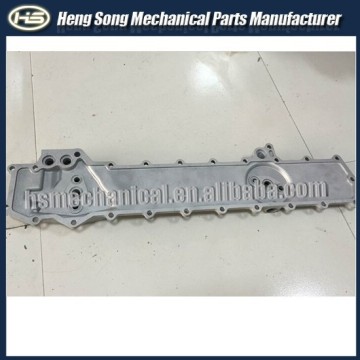 excavator 6D16T engine parts oil cooler cover ME034573 fast delivery