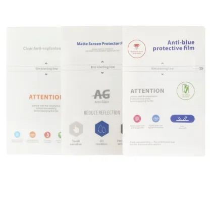 Anti-Blue Ray Hydrogel Film for Eyes Protection