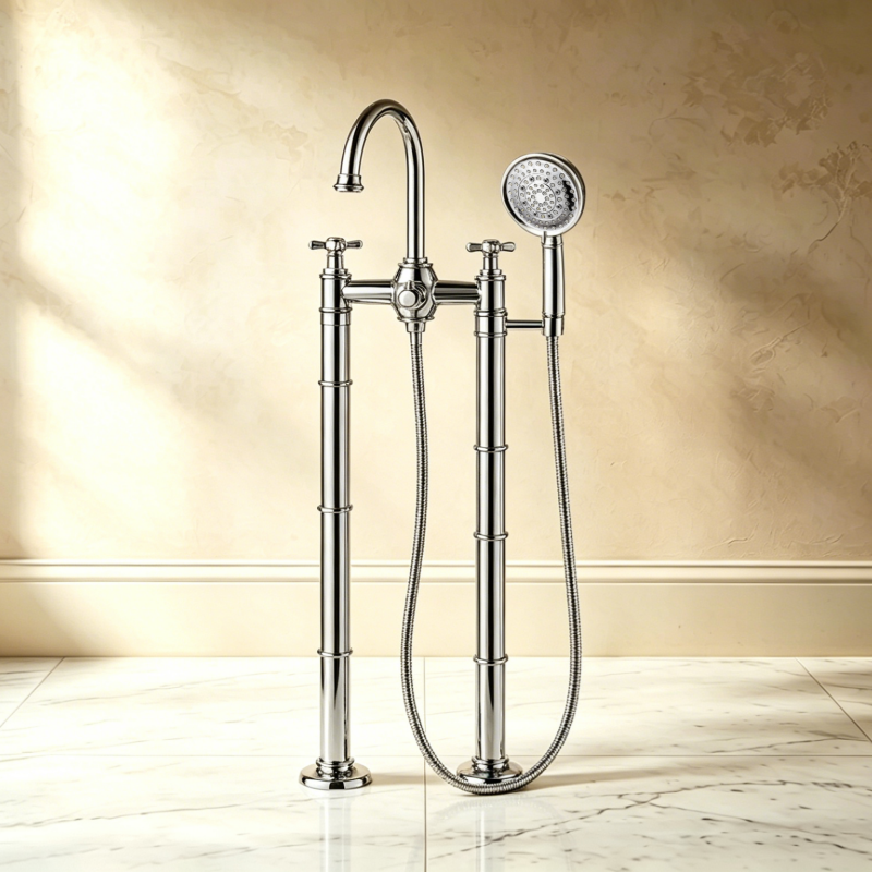 floor standing bath taps