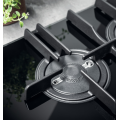 Hotpoint Hob Gás Vidro Preto 5 Queimadores