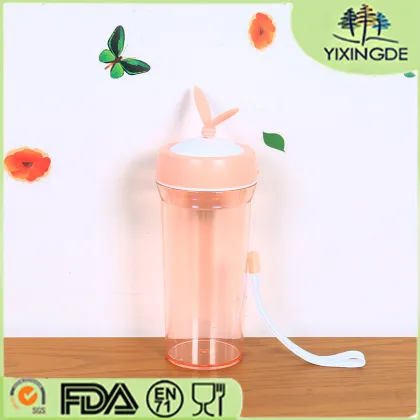 350ml creative single layer plastic water cup