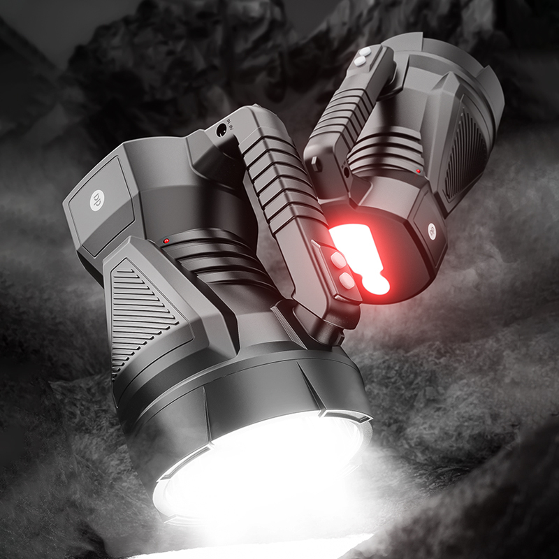 Handheld Rechargeable Powerful Led Searchlights Miner Lamp