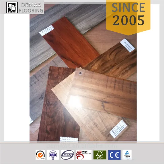 chinese factory supply 4-5mm looselay pvc vinyl flooring tile for commercial