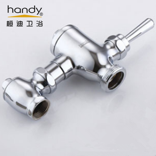 Public Toilet Flush Valves Bathroom Chrome Water Flush Valve Factory