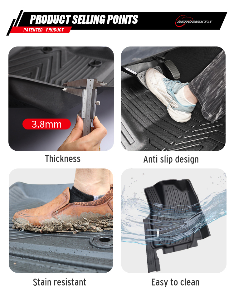 Toyota LC250/J250 floor mats1_11