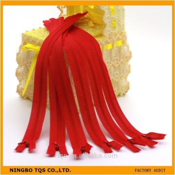 Hot Sale 3# 20cm Close End Metal Slider Lace Invisible Zipper