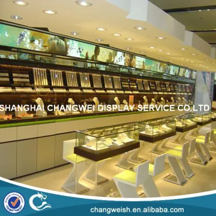 jewelry display neck counter stands