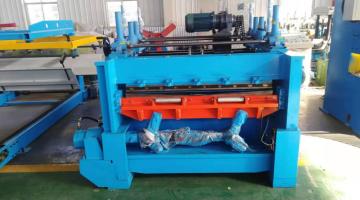 cutting to length production line for steel