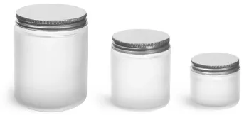 2OZ Clear Glass Straight Sided Jars