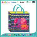 PEACE&LOVE elephant non-woven bag