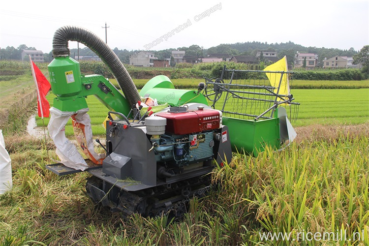 Mini rice wheat cutter paddy combine harvester price