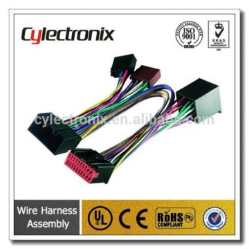 Electric van stereo audio cable assembly