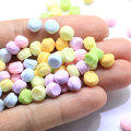 Colorful Mini Macaron Shaped Flat back  Resin Cabochon Charms DIY Phone Decoration Toy Ornaments Beads