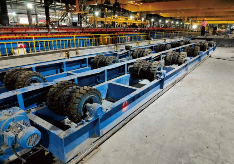 Tire-type drum pile ejection mechanism
