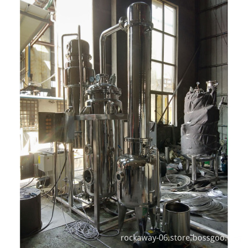 Single Effect Falling Film Evaporator Vacuum Concentrator