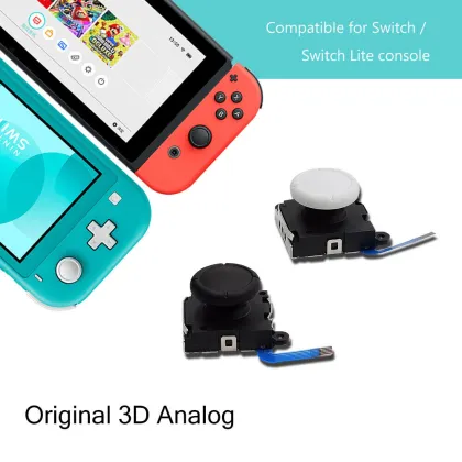 3D Analog Gamepad Thumb Stick for Nintendo Switch Lite Joy-Con Joystick Sensor