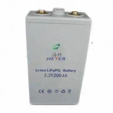 EV Battery/Lithium-ion Battery Pack/LiFePO4, 3.2V/250Ah