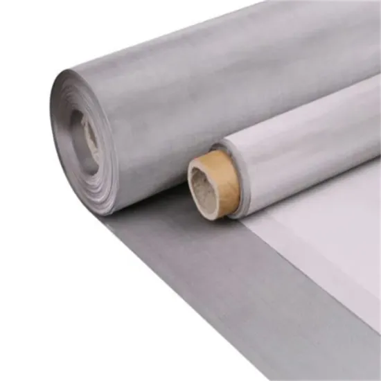 Ultra Fine Stainless Steel Wire Mesh/Net/Filter Cloth 5μm to 100μm 304 316 316L