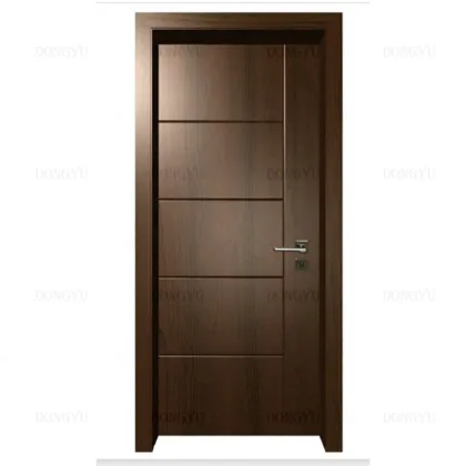Customized Melamine Wooden Doors for Apartments: Soundproof Interior Wood Doors