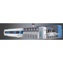 Автоматическая гофрированная папка Gluer (встроенный с принтером)