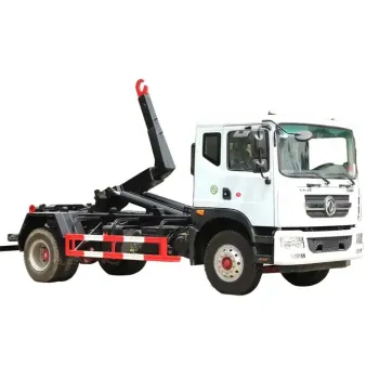 China Dongfeng 4x2 Hook Lift Garbage Truck