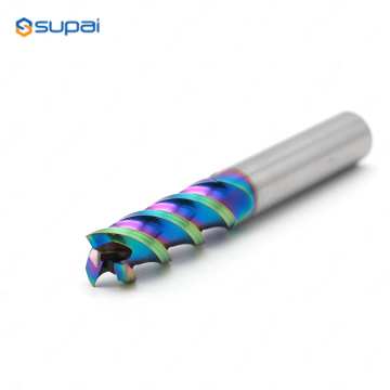 DLC เคลือบทึบ Carbide End Mill Bits