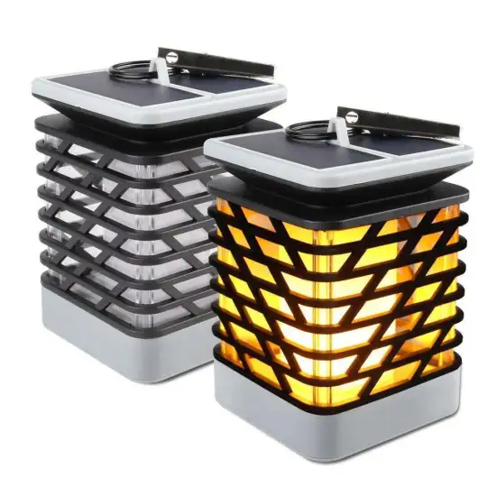 Waterproof Outdoor Hanging Solar Flames Lamp