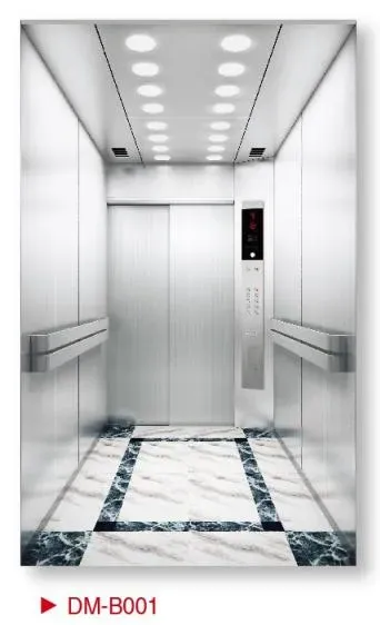 Hospital Medical Elevator with Good Hairline Stainless Steel Low Speed Elevator for Hospital