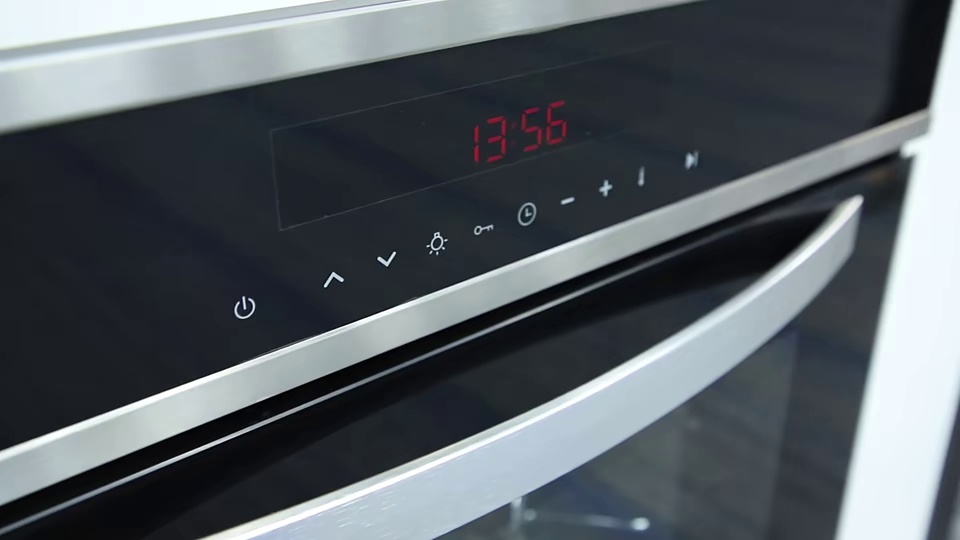 60L gas + electric oven temperature controller timer Hot Air Circulation rottiserie chicken oven pizza oven