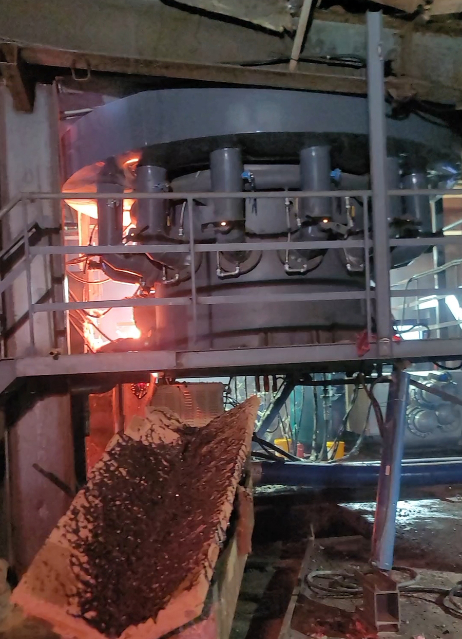 Electric furnace system 03