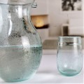 Recycled Stemless Wine Glass With Bubble Finish