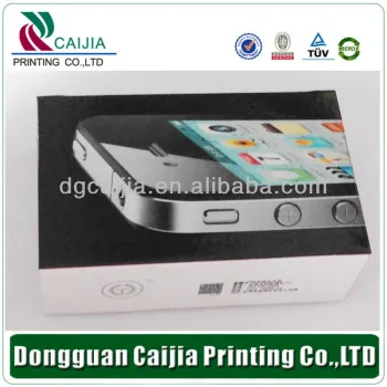 Simple fold and insert corrugate board telephone packaging box