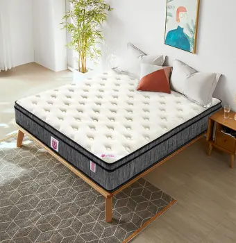 PK10 3 Zones pocket spring memory foam mattress