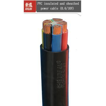 copper conductor PVC insulated and sheathed power cable (0.6/1KV)