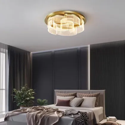 Modern White Bedroom LED Ceiling Chandeliers