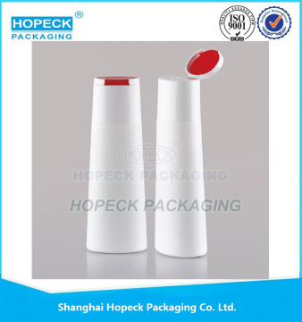 200ml Cone Shape PE plastic custom shampoo bottle wholesale with your own logo