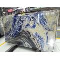 panel transparan sodalite biru