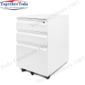 Bewegliche Dreier-Metall-Metall-Aktenschrank mit dem Handle