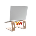 Support d&#39;ordinateur portable pour bureau Support d&#39;ordinateur en aluminium