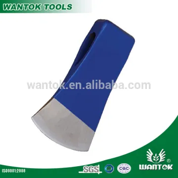 Wood battle steel forged axe head