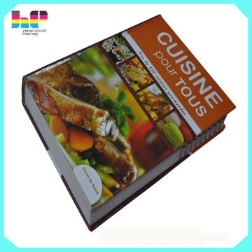 2016 high quality full color ing recipe printing made in china